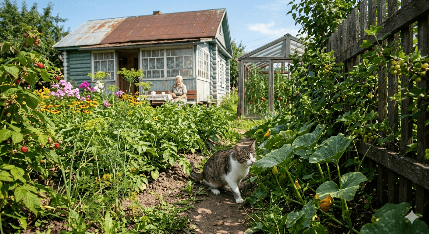 Кошка пропала на даче — что делать и где искать