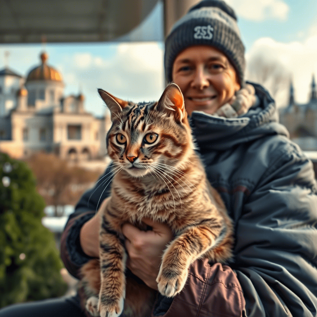 Найденная кошка