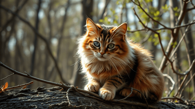 Нашли потерявшуюся кошку